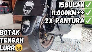 REVIEW BAN FDR SPORT XR EVO SETELAH 11RB KM DI HONDA PCX 150 K97 LOKAL [upl. by Ahsercul]