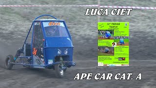 12° FRENDE TROPHY 2024  LUCA CIET  APE CAR CATEGORIA A  VIDEOCLIP  BY BELLUNOVIDEO [upl. by Pleione130]