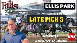 Ellis Park Sunday  Late Pick 5 Ticket [upl. by Eseeryt]