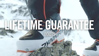 DYNAFIT Lifetime Guarantee Boots  Explanation by Product Director Schorsch Nickaes  DYNAFIT [upl. by Suivatal]