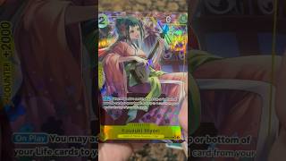 One Piece TCG Wings of the Captain Alt Art Kozuki Hiyori onepiece packopening onepiecetcg anime [upl. by Perseus381]