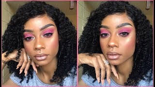 ♡ Poppin Pink Eyeshadow Tutorial ♡ [upl. by Saville]