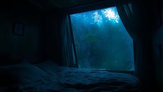 Muffled Sounds of Rain for Peace of Mind Sleep Better  Warm Window Atmosphere⛈️ASMR Sounds [upl. by Chaddy]