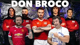 DON BROCO “Manchester Super Reds No 1 Fan”  Aussie Metal Heads Reaction [upl. by Akehsal]