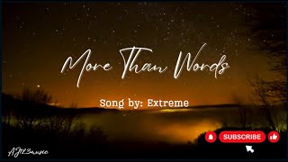 More Than WordsExtreme Lyrics [upl. by Marlow]