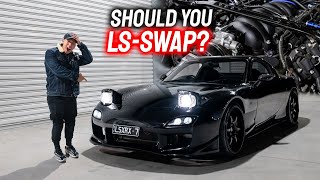 This Is Why You Need To LS Swap The Mazda RX7 V8 FD [upl. by Anytsirhc]