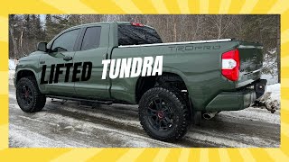 BEST LIFT for Toyota Tundra  How to install a Coachbuilder lift for 35” tires [upl. by Eugen384]