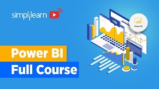 Power BI Full Course  Power BI Tutorial For Beginners  Power BI Course  Simplilearn [upl. by Panta]