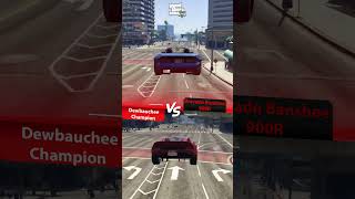 Banshee 900R 🆚 Dewbauchee Champion  GTA V [upl. by Enylrac]