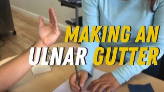 How To Make An Ulnar Gutter Splint [upl. by Brost]