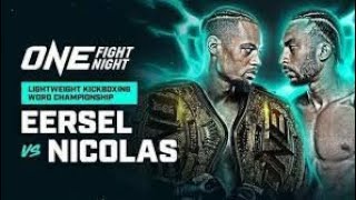 ONEFightNight25 Nicolas vs Eersel 2 LIVE BlowbyBlow Commentary 🥊 [upl. by Ailaht881]