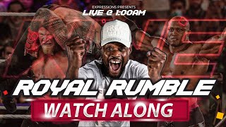 WWE Royal Rumble 2022  LIVE Watch Along With Expressions ft RantsNBants [upl. by Cecily]