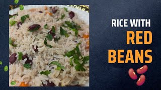 Rice with red beans 🫘 [upl. by Burman]