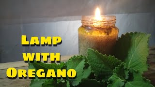 How to Make Oregano Oil LampMosquito Repellent [upl. by Heall]