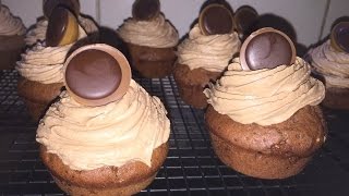 Thermomix® TM 5 Toffifee Cupcakes mit Nutella Topping [upl. by Prissie262]