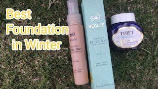 Becute Ultra Matte oil free foundation  Honest Review [upl. by Adnahc]