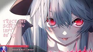 Nightcore  Reaper Glaceo amp RIELL  Lyrics [upl. by Sillihp]