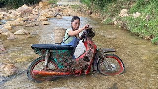 Water damaged motorcycle restoration I repaired and restored [upl. by Ylagam]