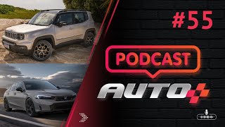 Auto Podcast 55 Renegade 2025 vai decolar com as novas versões Civic Si 2025 será que volta [upl. by Glendon]