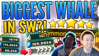 100 LD Scrolls For Whycuzimag  BIGGEST Whale In SW Story Time  Summoners War [upl. by Nahpos997]