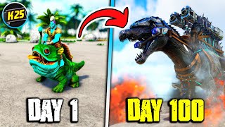 I Survived 100 Days in Ark Pugnacia Heres what Happened 😬 [upl. by Clover]