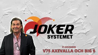 Jokersystemet  På Krukans sätt V75 Axevalla 3112 och Big 9 [upl. by Reggi429]