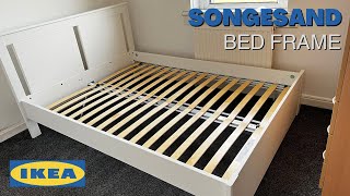 IKEA bed frame  IKEA bed assembly  SONGESAND bed frame assembly  Vibhas Vlog [upl. by Ahtael]