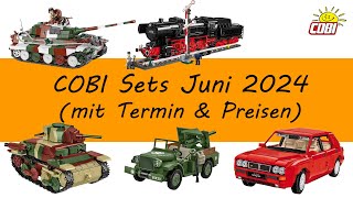 COBI Neuheiten Juni 2024 [upl. by Milon184]