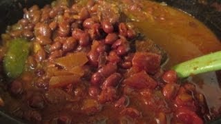 Easy SlowCooked Chili Recipe  I Heart Recipes [upl. by Ainnet]