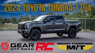 2024 Toyota Tundra 1794 on RoughCountryTV 35quot Lift Kit [upl. by Dewie]