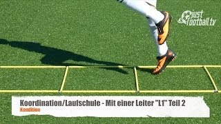 Fussballtraining Laufleiter quotL1quot Teil 2  Koordination  Kondition [upl. by Leff816]