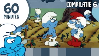 60 minuten Smurfen • Compilatie 6 • De Smurfen [upl. by Hertzfeld]