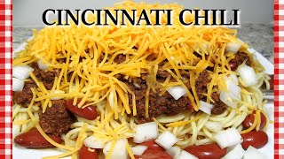 The BEST Cincinnati Chili Recipe  COPYCAT Skyline Chili  AMAZING [upl. by Ednew]