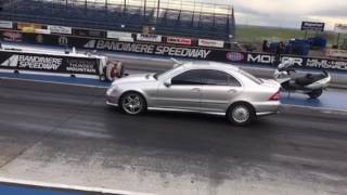 C55 amg supercharge vs hellcat [upl. by Colene]