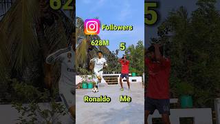 Famous footballers instagram followers vs My insta followers😂😭 [upl. by Lucrece]