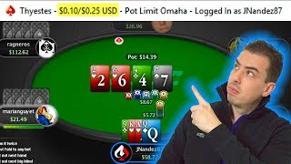 How Do You Beat Small Stakes PLO Play and Explain 010025 Zoom with JNandez [upl. by Hanikehs]