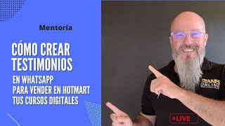 Como crear Testimonios en conversaciones de Whatsapp para vender en Hotmart 2023 [upl. by Colligan]