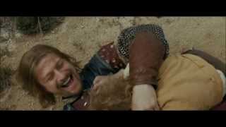 Fellowship Of The Ring  Extended Edition  Aragorn and Boromir train Merry amp Pippin HD [upl. by Gable]