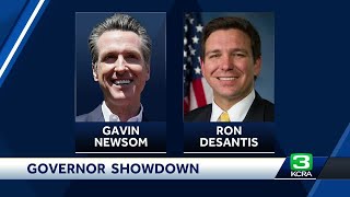 Newsom vs DeSantis  What to know about their upcoming debate [upl. by Pius]