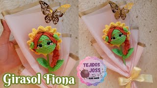 Girasol Fiona tejido a crochet  tejidos joss [upl. by Euqinomad]