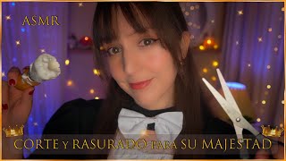 ⭐ASMR Barbería REAL Sub Corte de Cabello y Rasurado para MI SEÑOR [upl. by Christa]