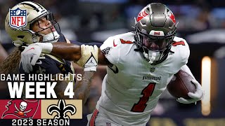 Tampa Bay Buccaneers vs New Orleans Saints  2023 Week 4 Game Highlights [upl. by Deny725]