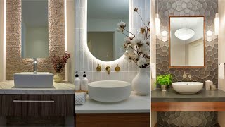 Top 100 Small Bathroom Design Ideas 2023  Bathroom mirrors Ideas  Modern Bathroom tiles design [upl. by Arocet124]