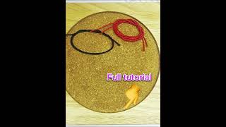 MANILLA fácil sencilla y bonita Tutorial Pulsera de trenza [upl. by Dagall]