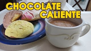 COMO HACER UN RICO CHOCOLATE CALIENTE [upl. by Suolhcin]