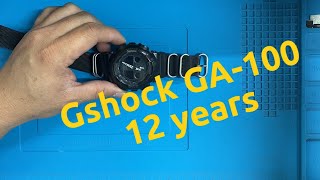 How to change GShock GA100 battery [upl. by Babcock492]