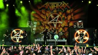 Anthrax  I Am The Law  Bloodstock 2013 [upl. by Shaffert]