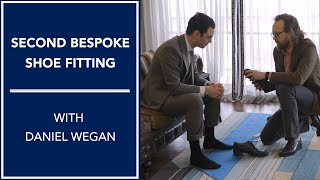 Second Bespoke Shoe Fitting With Daniel Wegan From Gaziano amp Girling  Kirby Allison [upl. by Allene]