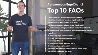 Autonomous ErgoChair Pro  Top 10 FAQs [upl. by Bailie]