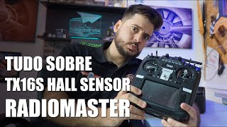 Review do RADIOMASTER TX16S Hall Sensor Vale a pena pra aeromodelo  CTQV [upl. by Ainosal]